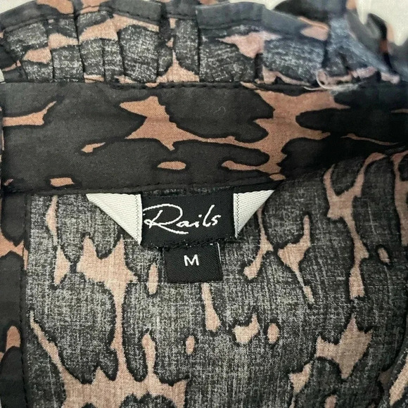 Rails Ariana leopard blouse - Picture 8 of 12